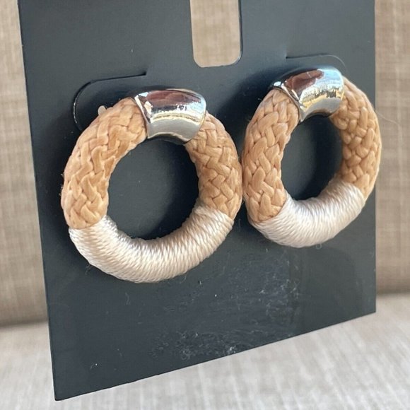 Alfani Women Earrings Ear Jewelry Hoops Doorknocker Post Earrings $25 - Picture 2 of 7